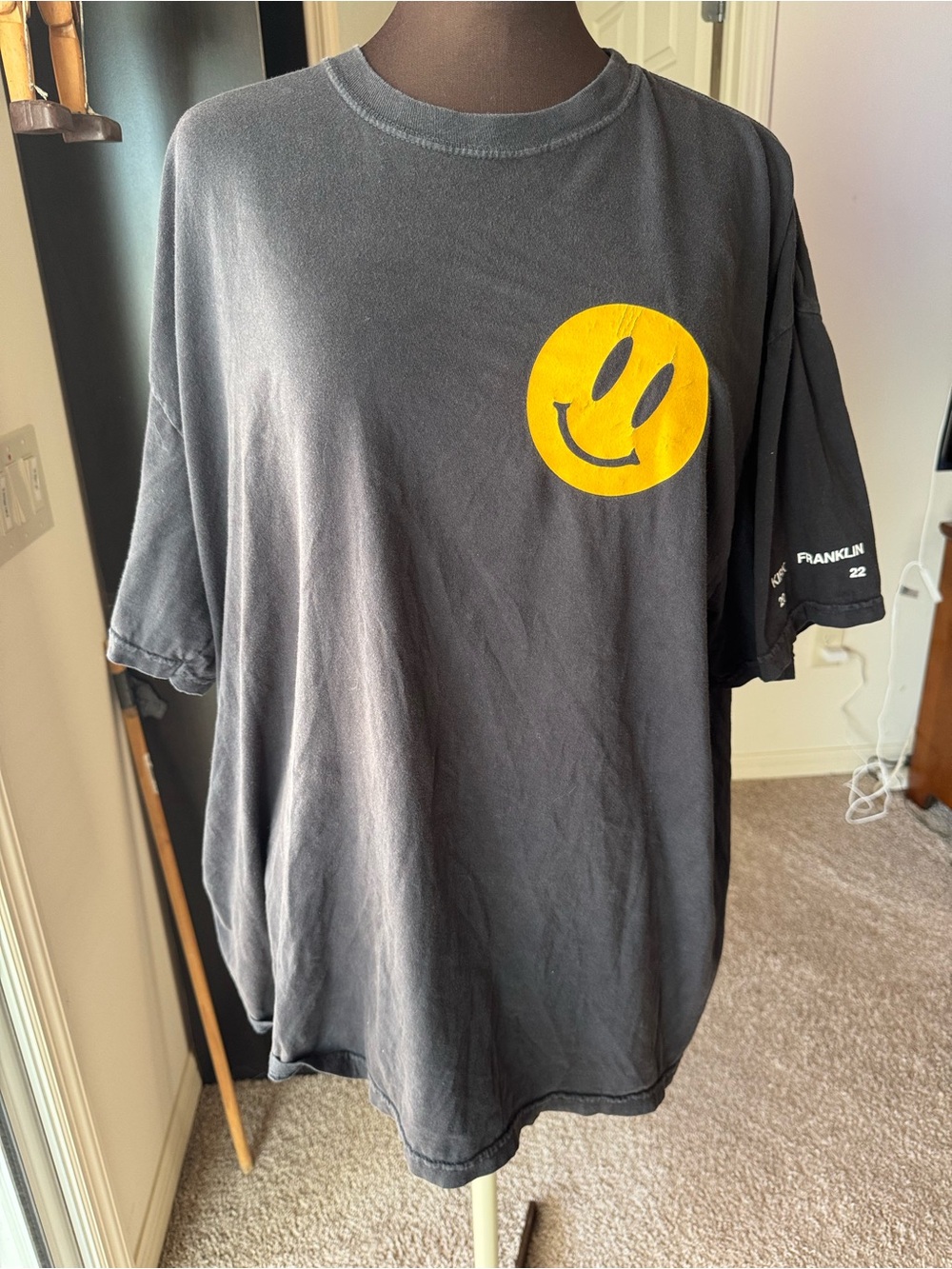 Kirk Franklin T Shirt 2XL 2022 SMILE Braille Text Merch Gospel Concert Band Tee